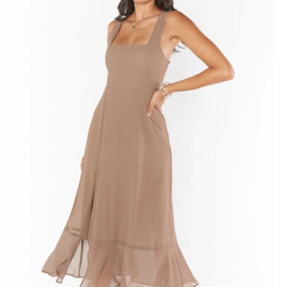 Show Me Your MuMu Claire Midi Dress Size Small NWT - Picture 2 of 16